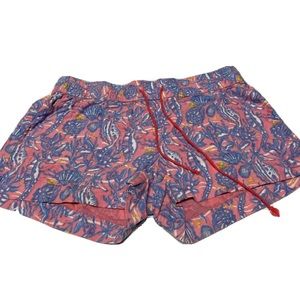 Vineyard Vines Womens S shorts coral multi color